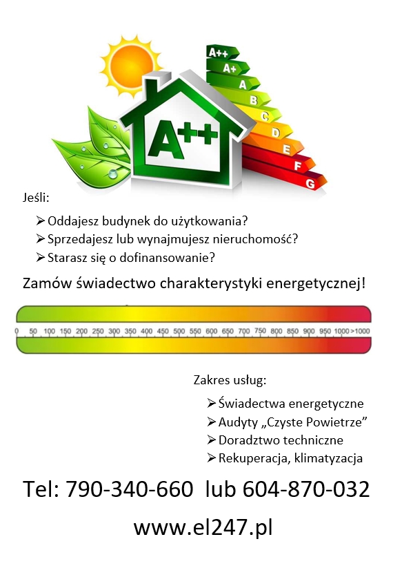 Świadectwa charakterystyki energetycznej Kraków, Audty czyste powietrze